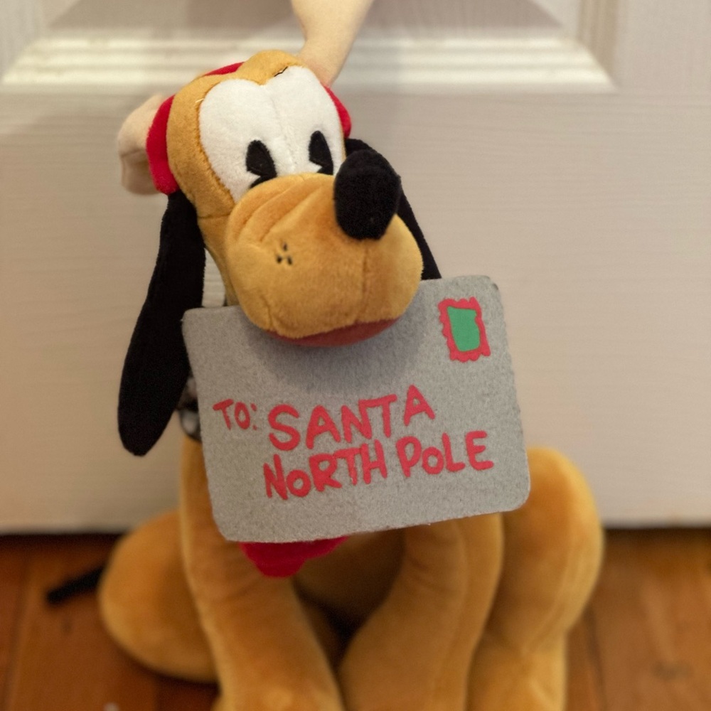 Holiday Pulto Toy with Santa Letter